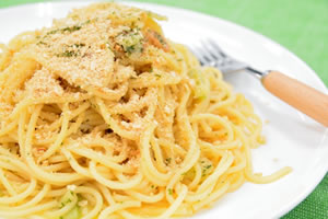 パスタ+北の畑からパウダードレッシング
